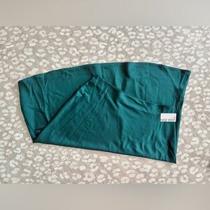 Nine West XL emerald midi skirt